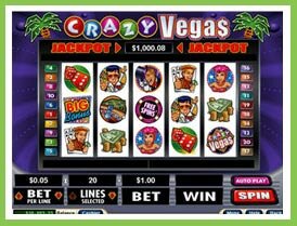 Crazy Vegas slots online